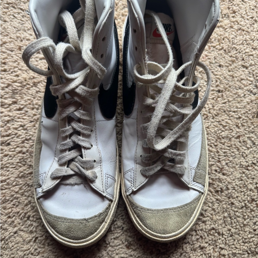 Nike Men’s High-TopSneaker/Nike Blazer-WILL BE WASHED AND CLEANED BEFORE MAILED